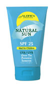 natural spf 25 and spf 20 sunscreens